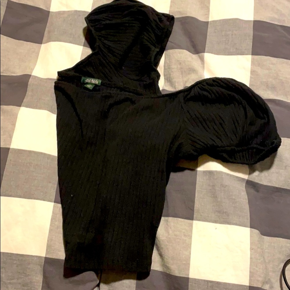 Black Wild Fable Crop Top